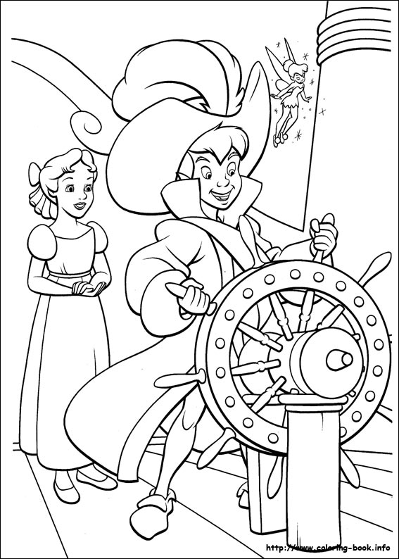 Peter Pan coloring picture